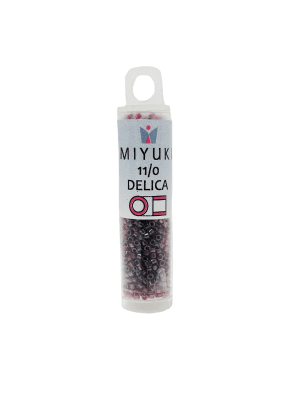 MOSTACILLA MIYUKI 11/0 CRANBERRY LINED CHRTRS AB 1