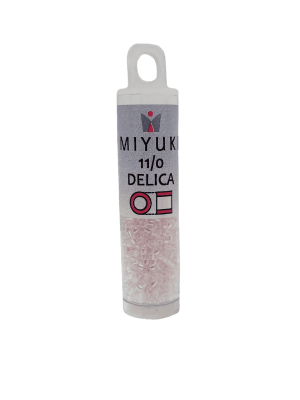 MOSTACILLA MIYUKI 11/0 LINED LT PINK AB1