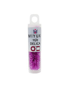 MOSTACILLA MIYUKI 11/0 LINED LILAC AB1