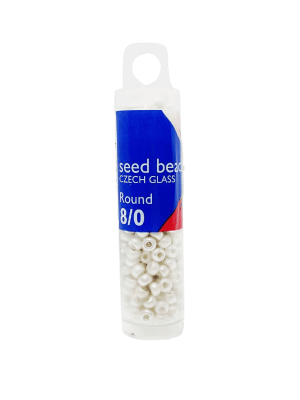 MOSTACILLAS POR TUBO 8/0 SLVR BRUSH PLT 8.8GR1