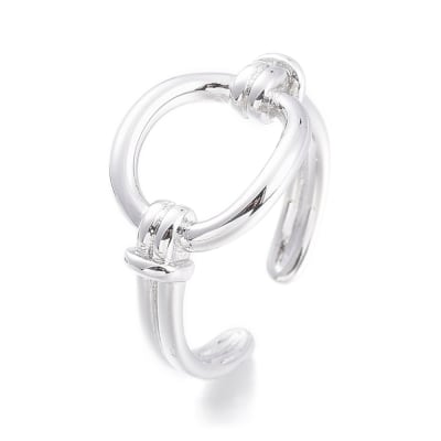 ANILLO AJUSTABLE B/PLATNO FORMA O