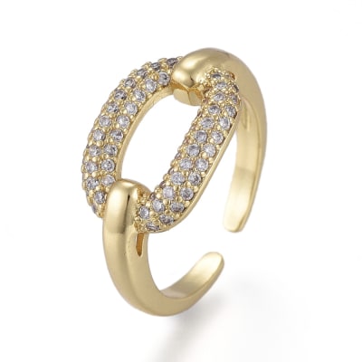 ANILLO AJUSTABLE OVALO B/ORO ZIRCONES1