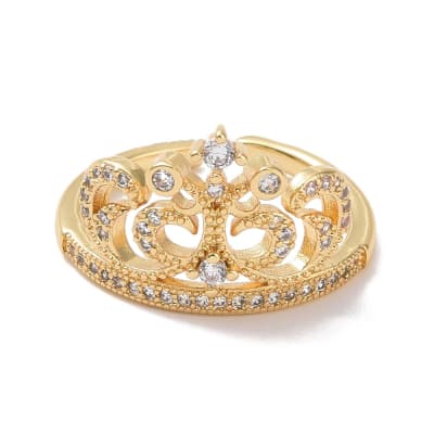 ANILLO AJUSTABLE B/O CORONA  ZIRCON 17MM