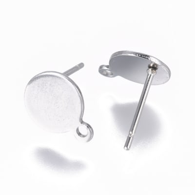 BASE DE ARO ACERO INOX. CIRCULO 11MM1