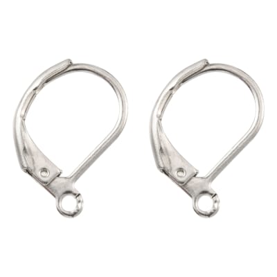 PENDIENTES ACERO INOX. FRANCESES 15X10MM1