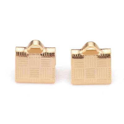 TERMINAL MALETA ACERO DORADO 7X5MM