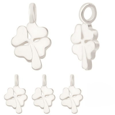 COLGANTE PLATA 925 TREBOL 12X7MM COLGANTE PLATA 925 TREBOL 12X7MM