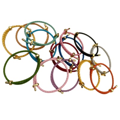 PULSERA AJUSTABLE DOBLE B/O