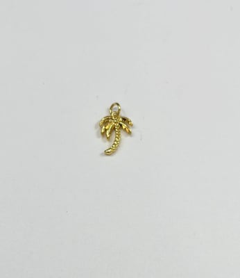 COLGANTE B/ORO PALMERA 12X15MM1