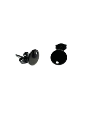 BASE DE ARO ACERO INOX. CIRCULO PLANO 10MM GUNMETAL1