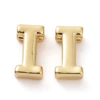 PASADOR B/ORO INICIAL I 8MM