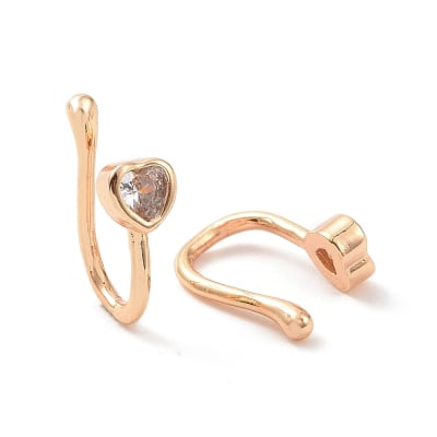 CUFF B/O CORAZON ZIRCON