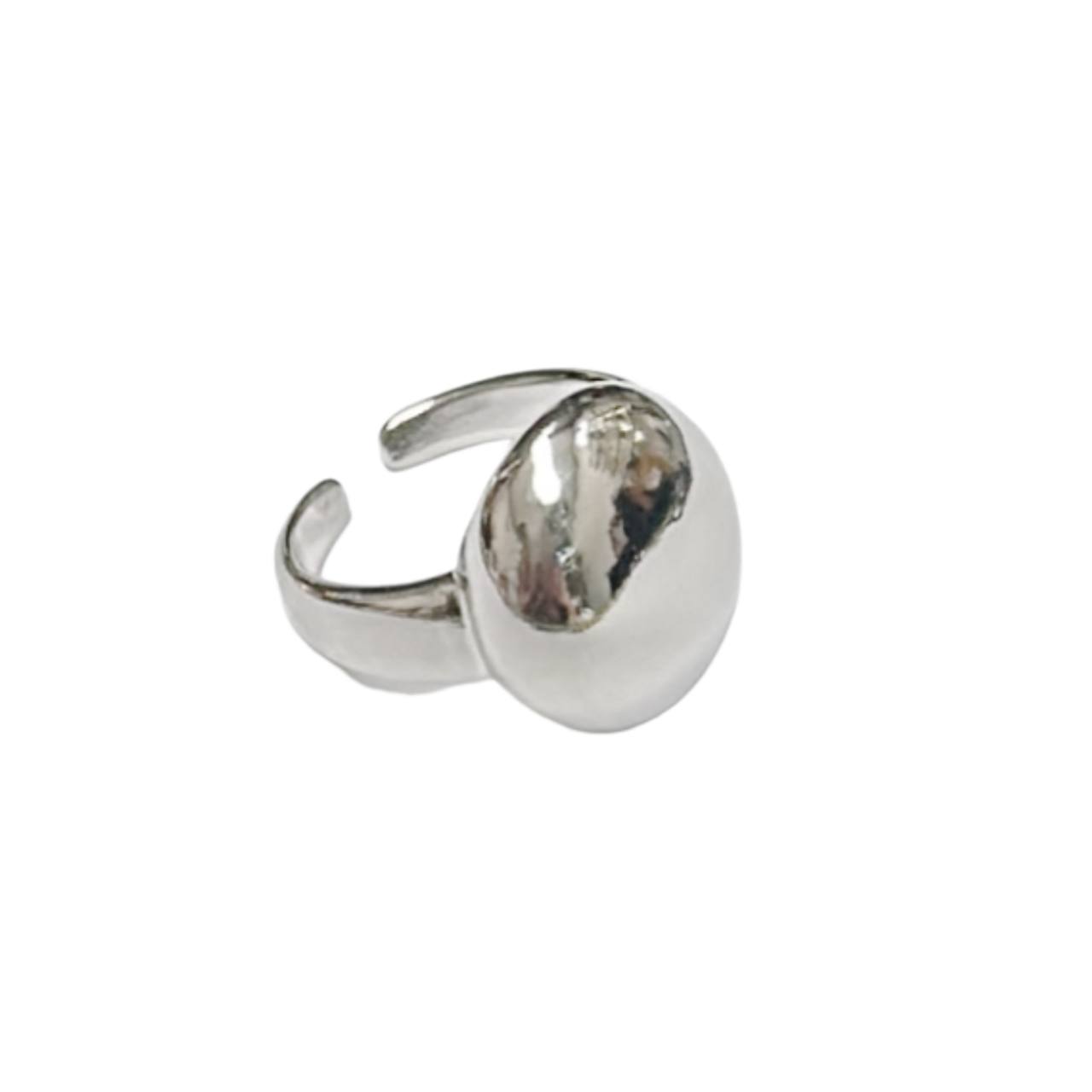 ANILLO AJUSTABLE B/PLATINO ESFERA