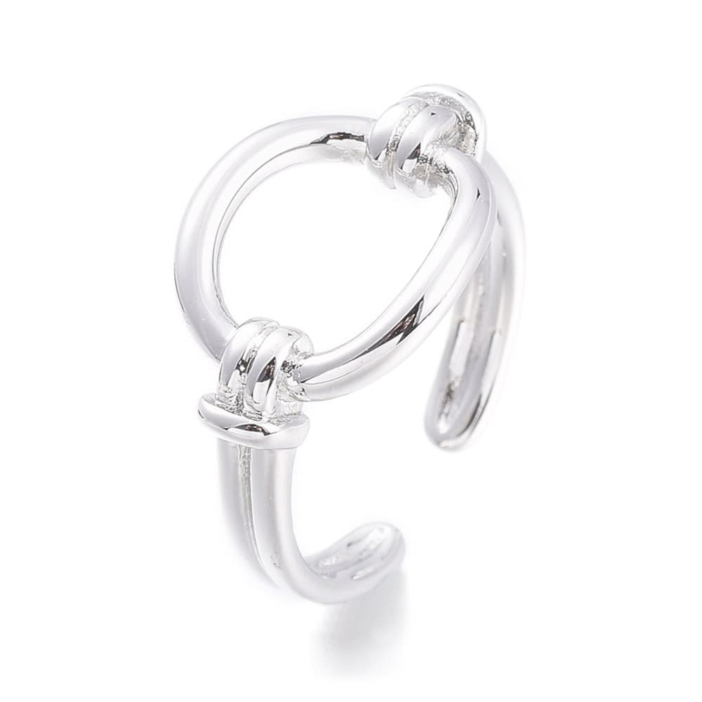 ANILLO AJUSTABLE B/PLATNO FORMA O