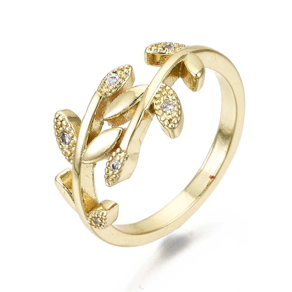 ANILLO AJUSTABLE RAMAS ZIRCON