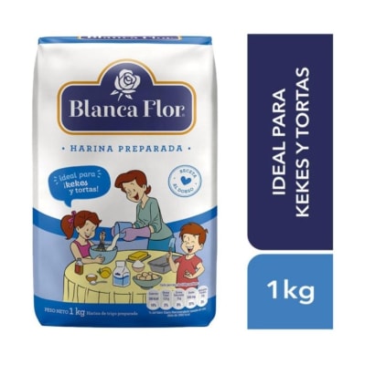 Blanca flor harina preparada 1 kg
