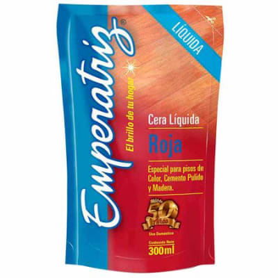 Emperatriz cera liquida roja 300 ml1