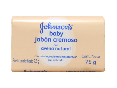 Johnsons baby jabon avena natural 75 gr 1