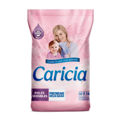 Caricia detergente prendas delicadas 2.1 kg1