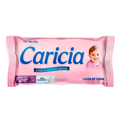 Caricia jabón de lavar 200 gr1