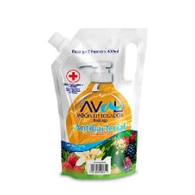 Aval jabón liquido antibacterial Pasión Citrico 800ML
