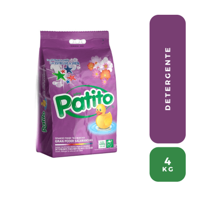 Patito detergente floral 4 kg
