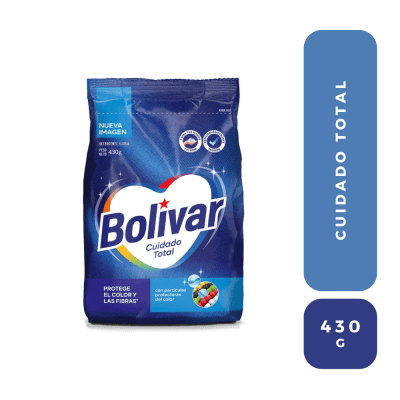Bolivar detergente cuidado total 430 Gr