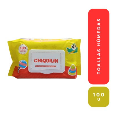 Chiquilin toallas humedas x 100 unid1