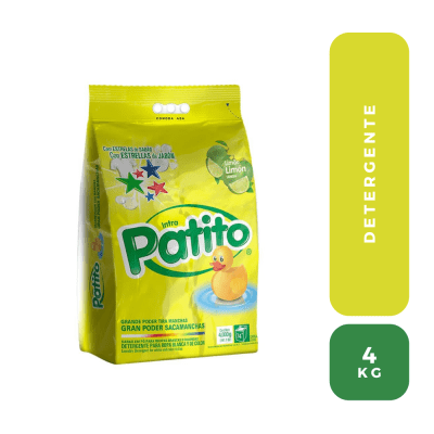 Patito detergente limón 4 kg