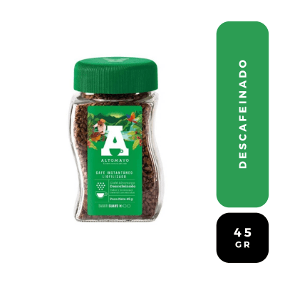 Altomayo descafeinado 45 gr
