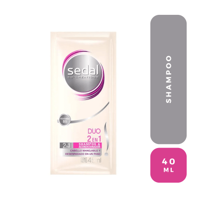 Sedal duo 2 EN 1 sacheton 40 ML
