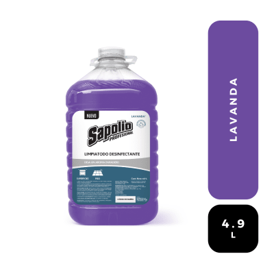 Sapolio limpiatodo lavanda 4.9 LT