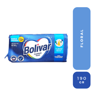 Bolivar jabon floral 190 gr