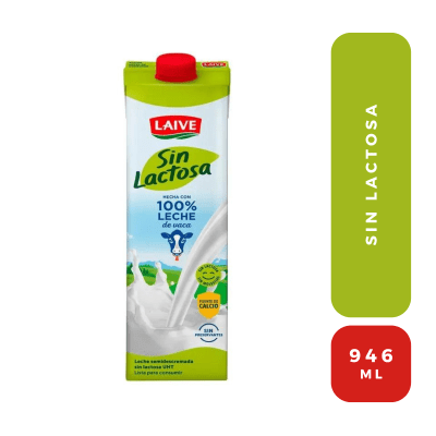 Laive sin lactosa UHT caja 946ML1