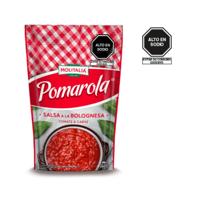Pomarola salsa roja bolognesa C/ Carne 370 Gr1