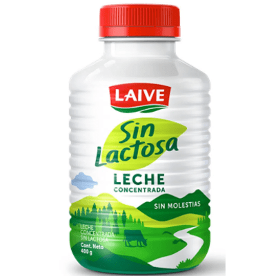 Laive sin lactosa Botella Evaporada 400Gr