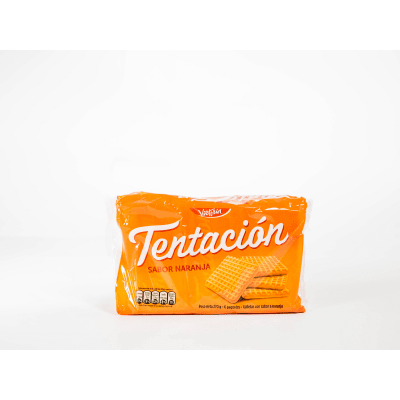 Tentación sabor naranja pack x 6 unid.1