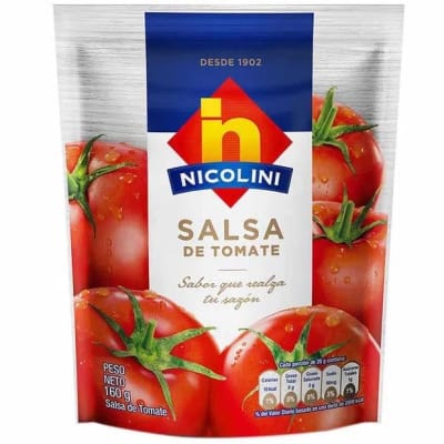 Nicolini salsa de tomate 160 GR1
