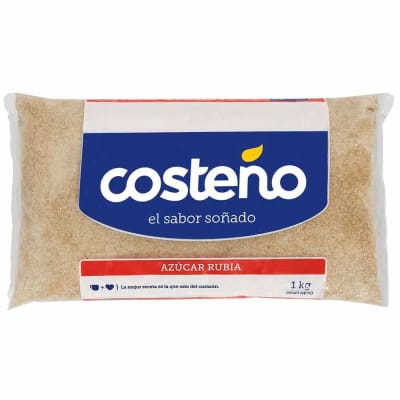 Costeño azucar RUBIA 1 kilo