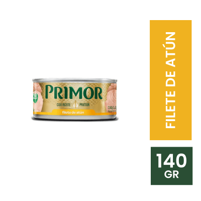 Primor filete de atún en aceite 140 Gr