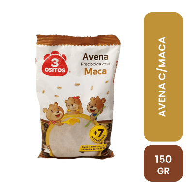 3 ositos MACA avena 150 GR