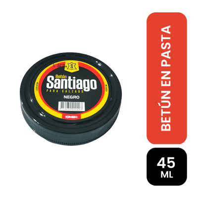 Santiago betún negro 45 ml1