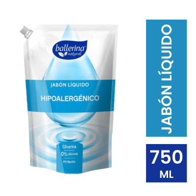 Ballerina jabon liquido hipoalergenico 750 ML