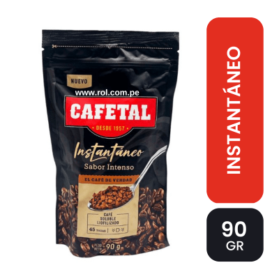 Cafetal  instantáneo doypack 90 gr1