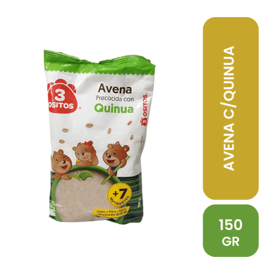 3 ositos QUINUA avena 150 GR