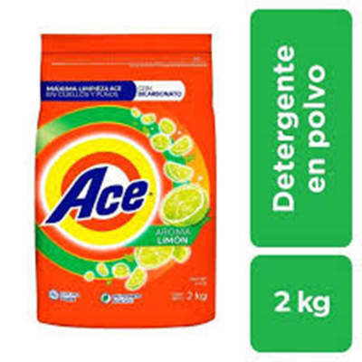 Ace Maxi Limpieza LIMON 2 Kg