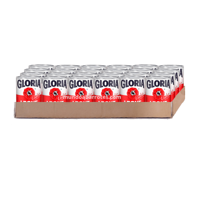 Plancha gloria roja EVAPORADA 390 GR X 24 unidades1