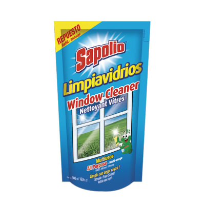 Sapolio limpiavidrio REPUESTO 500 ml 1