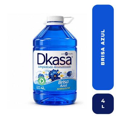 Dkasa  limpiatodo brisa azul Antibacterial 4L