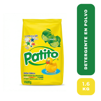 Patito detergente aroma limon 1.6kg1